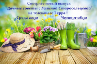 Новый выпуск программы "Дачные советы"